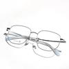 Glasses Metal Titanium Flat Mirror Men'S Plain Mirror, Can Be Matched With Degree Myopia Flat Mirror Women'S Large Frame