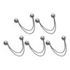 Magnetic Cardigan Fasteners Magnetic Clothing Clips Set with Chain Multi-function Garment Fasteners for Trouser Hem for Cardigan