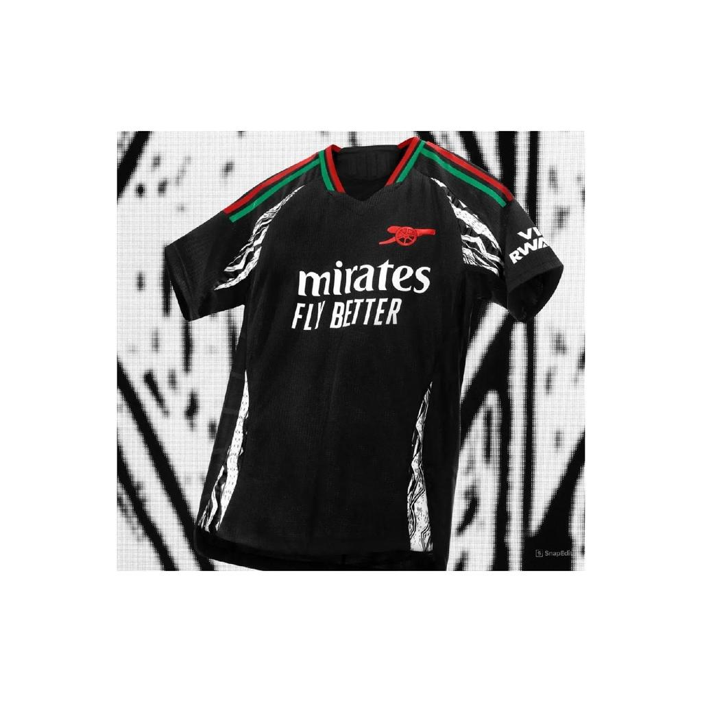 Arsenal 2024/25 New Season G.jesus Doice Jersey (black)