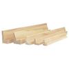 2Pcs Wooden Dominoes Rack Dominoes Tiles Holders for Mexican Train Dominoes Game
