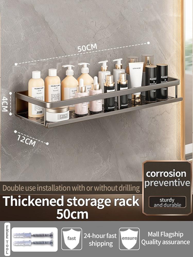 Bathroom Shampoo Shelves Hanger Shower Storage Rack Hanger Corner Shelf