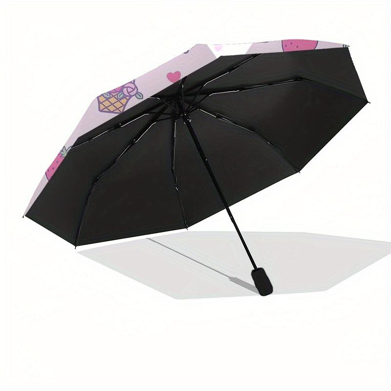 1pc My Melody Spring Basket Umbrella with Plastic Handle,Suitable for All Seasons Home Travel Outdoor UmbrellaSanlio524
