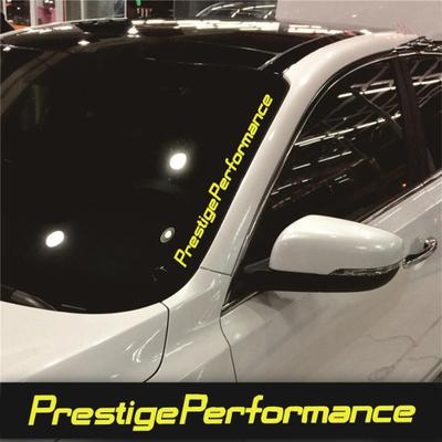 Prestige Výkon Písmeno Reflexní Auto Nákladní Auto SUV Nálepka Obtisk Dekor
