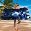 Dynamo Moscow Football Club Beach Towel, Quick-drying, Easy To Care For, Suitable for Both Fitness and Beach Vacations,Sports Essential
