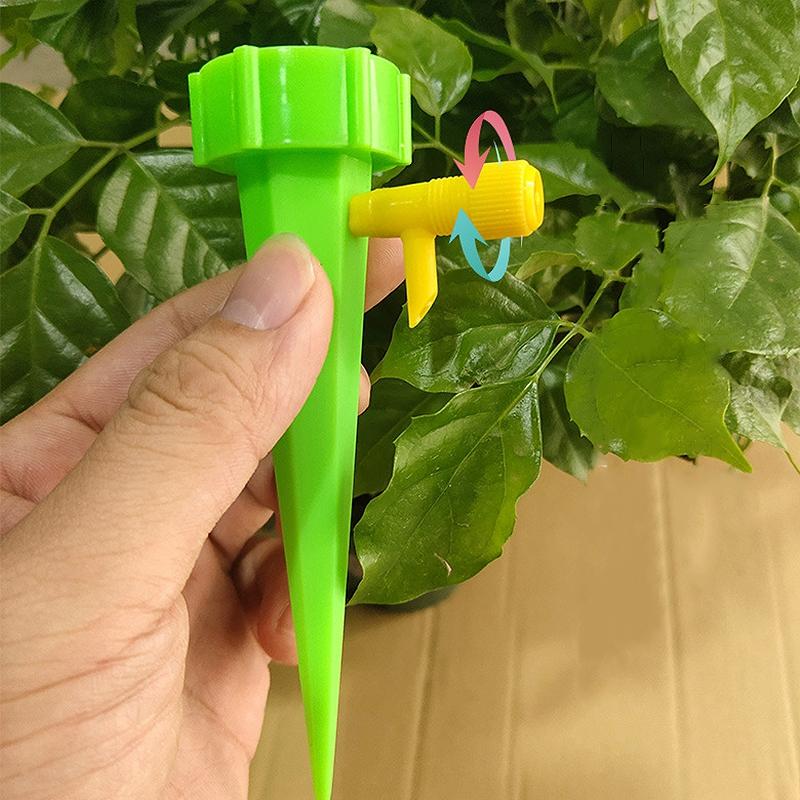 6Pcs Self-Watering Kits Automatic Waterers Garden Auto Drip Irrigation Tool for Household Travel Indoor Plant Watering Device