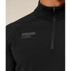 Gymshark Running Elite 1 4 Zip Black A2b2s Bb2j