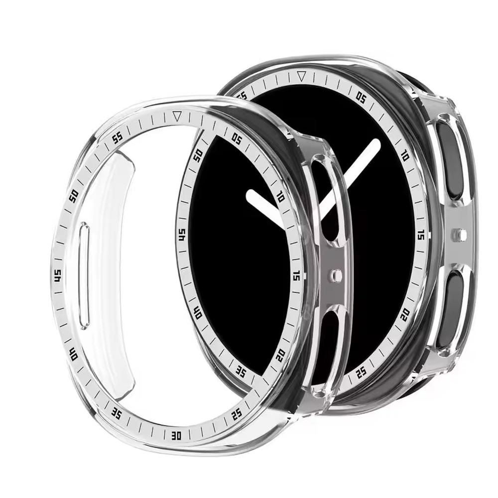 PC Case For Samsung Galaxy Watch 8 44mm Accessories Screen protector bumper Shell Hollow scale For Samsung Watch 8 40mm cover