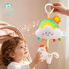 Baby Stroller Hanging Music Toy & Pull Bell Crib Rattle