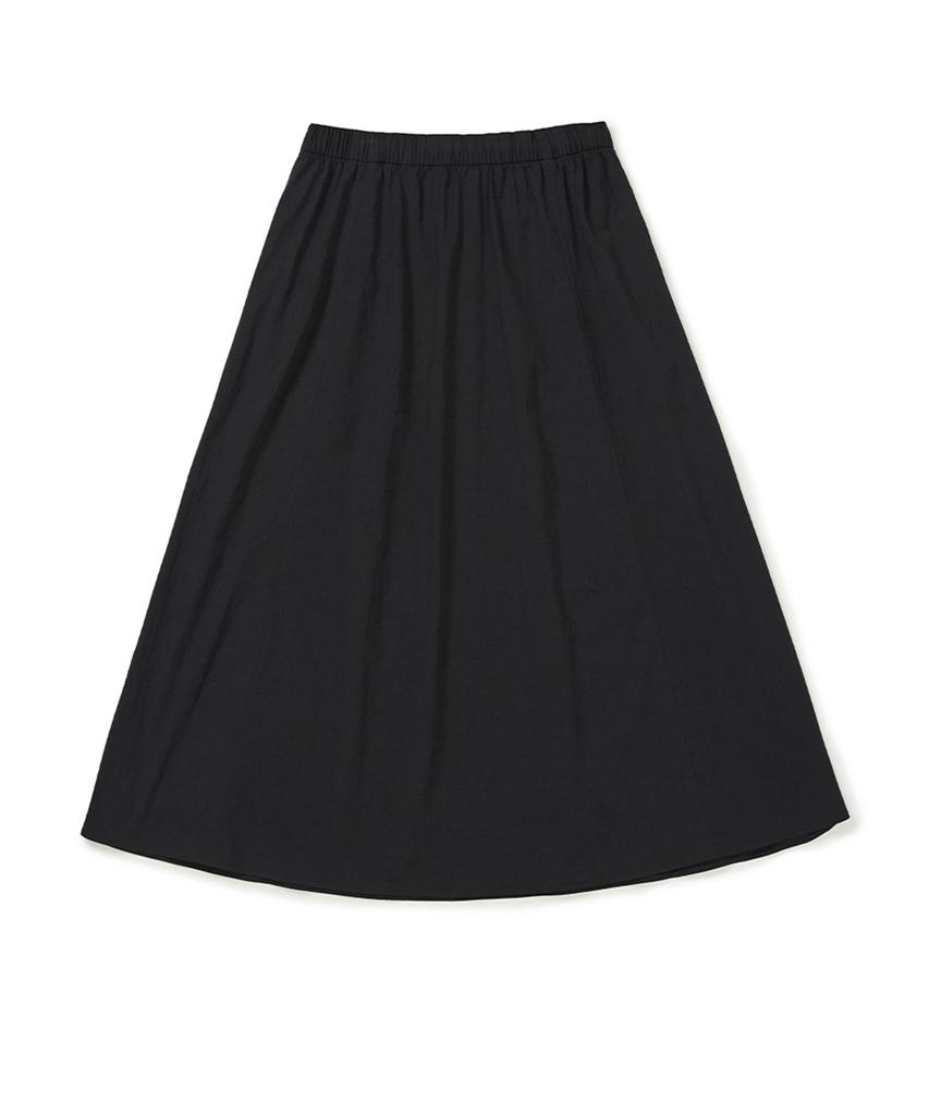 Snow Peak Apparel Cooling Root Flare Long Skirt (S25Mwrsk61) Black