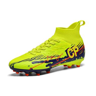 35-45 Teenagers' Large Size High Leg Nails Football Training Sneakers Children's Football Shoes