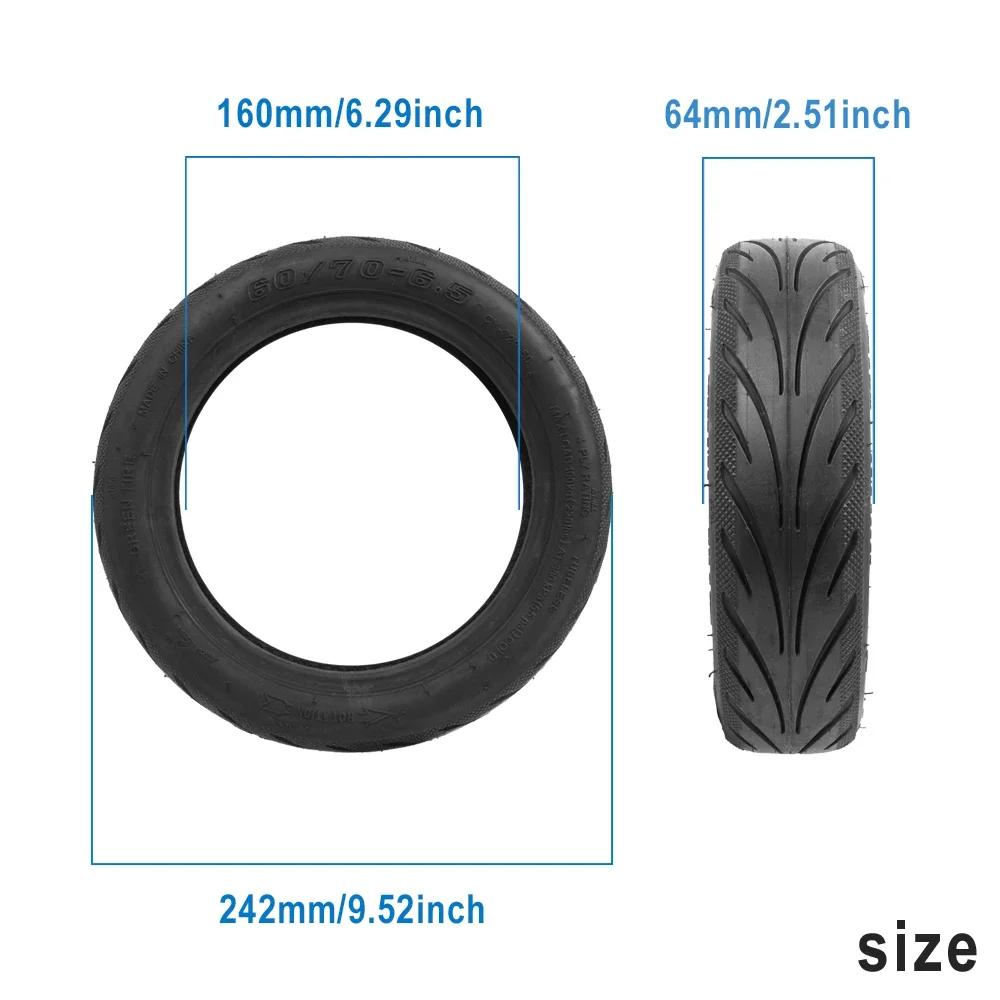 Stab Resistant Gel Self-Healing Tire for Ninebot G30 G30D Electric Scooter 10 Inch 60/70-6.5 Front and Rear Vacuum Tyre Parts