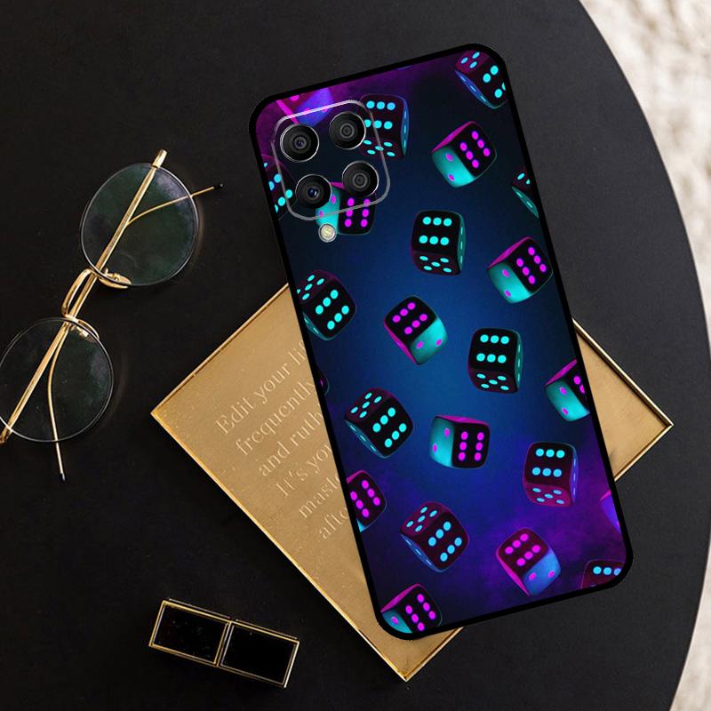 Dices Poker Casino For Samsung Galaxy M15 M35 M55 M12 M13 M14 M34 M54 M33 M53 M21 M31 M11 M32 M52 M06 M16 Case