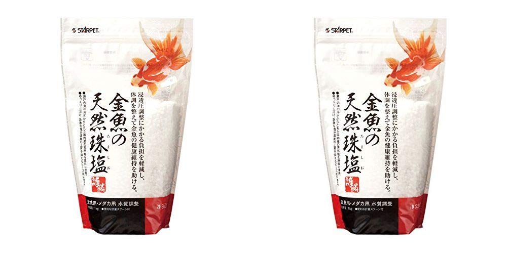 

Sudo Aquarium Supplies натуральная соль для золотых рыбок 1 кг x 2 шт.