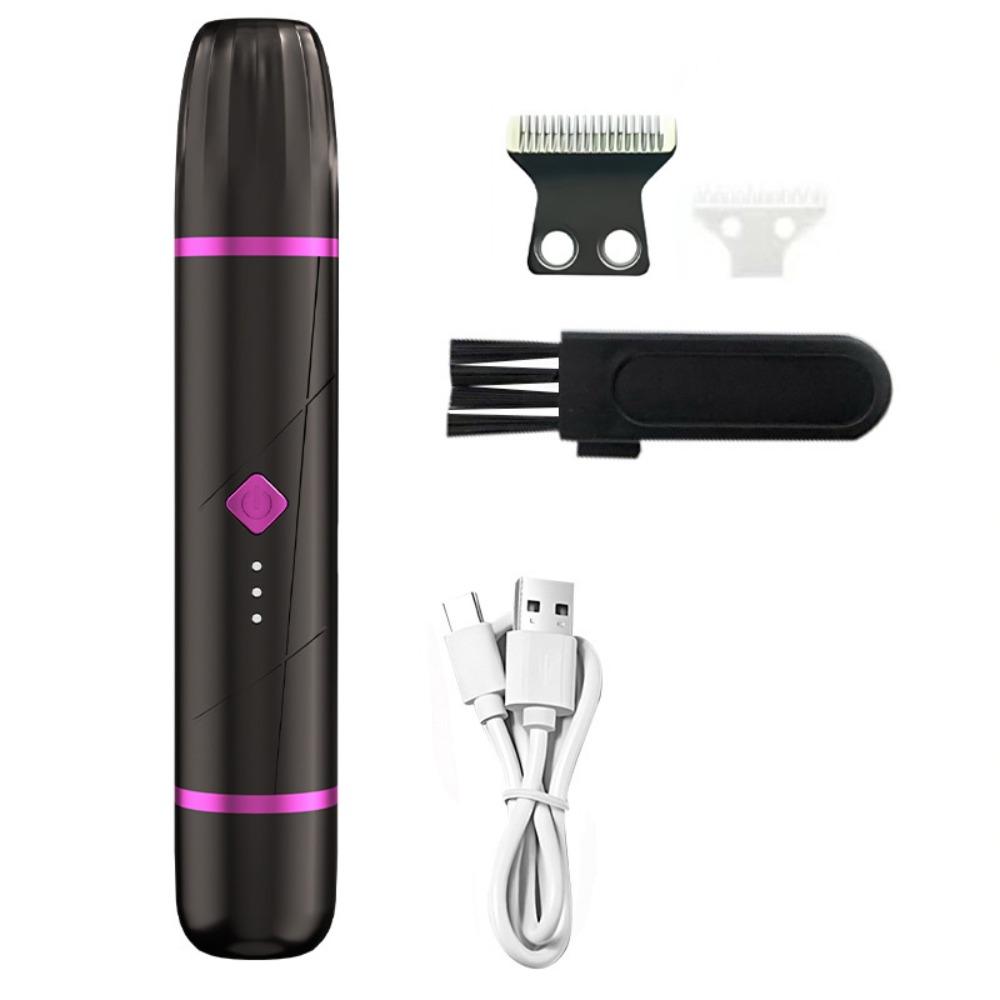 LED Pet Dog Paw Trimmer 2-in-1 Dog Cat Hair Trimmer Electric Grooming Clippers  for Cats and Dogs