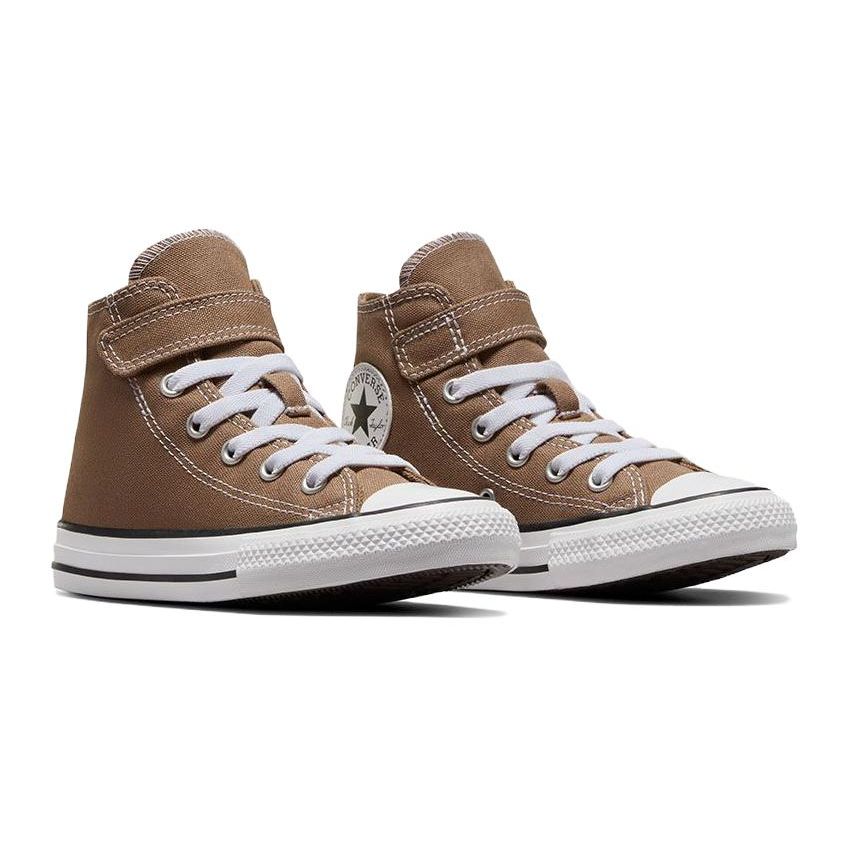 Converse Chuck Taylor All Star Versatile Comfortable Durable Lightweight High Top Canvas Shoes Kids Sneakers Brown A06346C