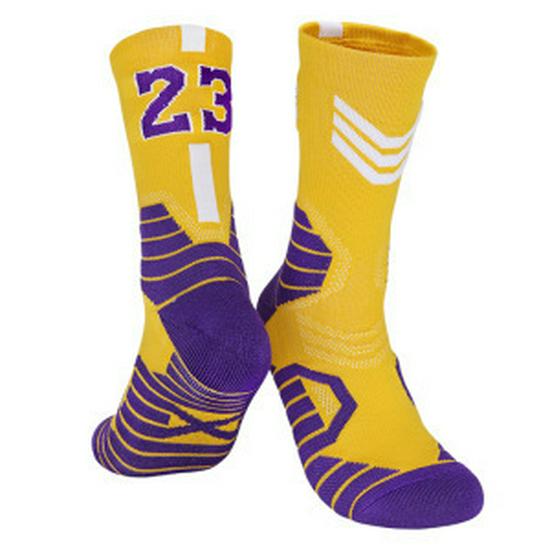 Men's and Children's Non-Slip Basketball Socks, Thickened Mid-Calf with Terry Bottom