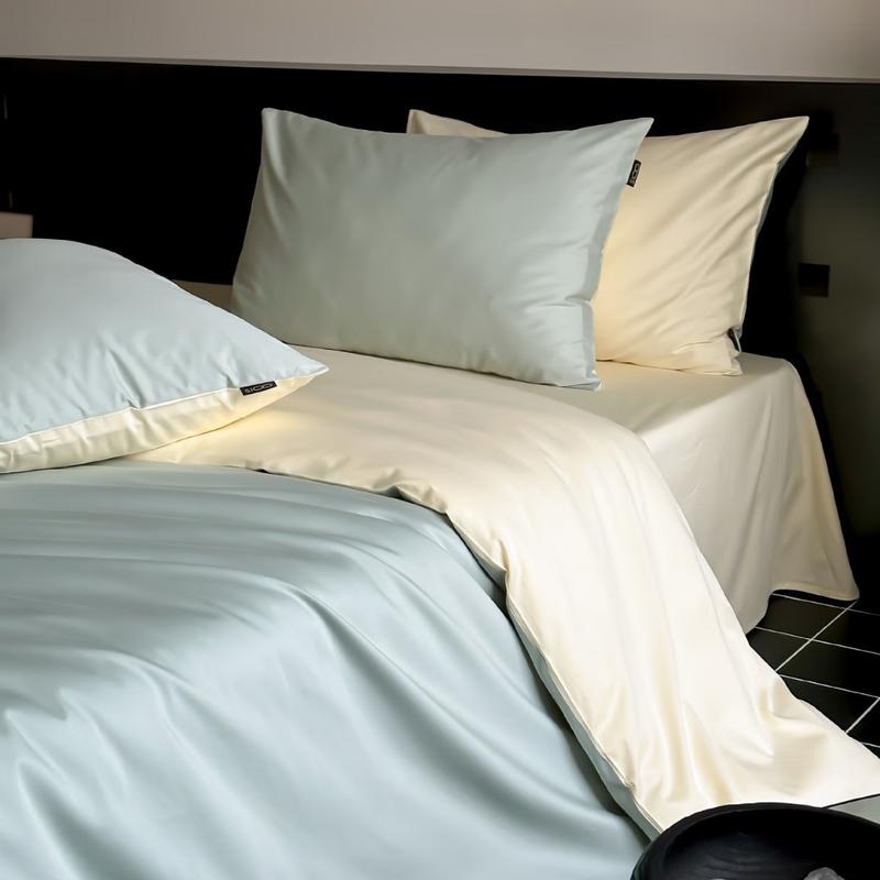 Lilang 100s Cotton Sateen 4-Piece Bedding Set