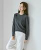 210EDIT Unisex Cashmere Blended Down Round [Charcoal]_Zz5Sw010
