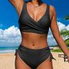 Sexy High Waist Bikinis 2026 Bandage Swimwear Women Swimsuit Female Bikini Set Print Bodysuit Bathing Suit Summer Biquini XXL