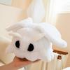White Moth Plush Pillow Toy Soft Cartoon Moth Plushie Cute Night Butterfly Stuffed Animal Doll Xmas Birthday Gift