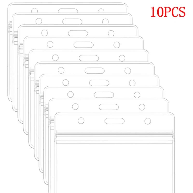 

5/10 шт. водонепроницаемый прозрачный держатель для карт пластиковый защитный чехол для бизнеса автобус банковский протектор кредитных карт держатели для удостоверений личности