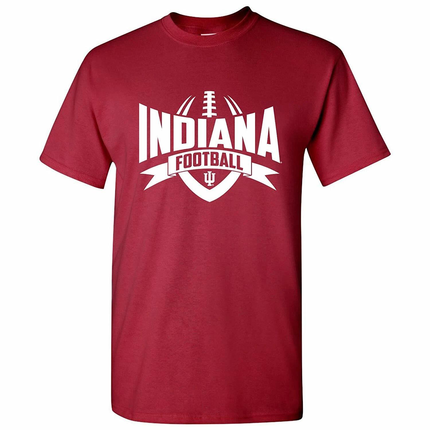 Indiana Hoosiers Football Rush T-Shirt - Cardinal XL