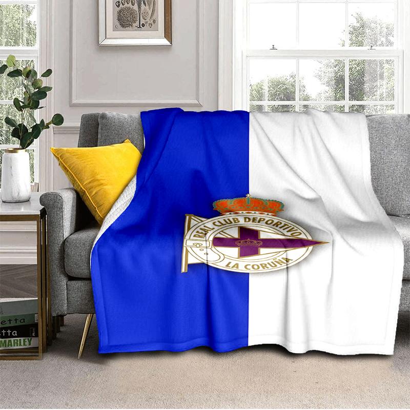 Deportivo Football Blanket Lightweight Ideal Bedding Blanket Perfect for Travel, Camping, Living Rooms, Offices, Sofas, Fan Christmas gift