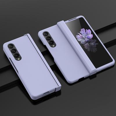 Zwykłe twarde składane etui na akcesoria do telefonów Samsung Galaxy Z Fold4 Fold 4 5g Fold3 Fold 3 Zfold3 Zfold4 etui odporne na wstrząsy