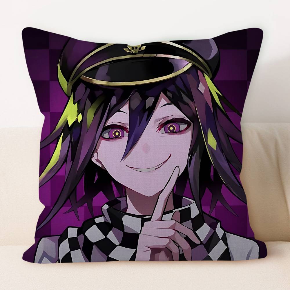 Kokichi Oma Cushion Cover Pillow Cover Decor Pillowcase Printed Cushion Case For Couch