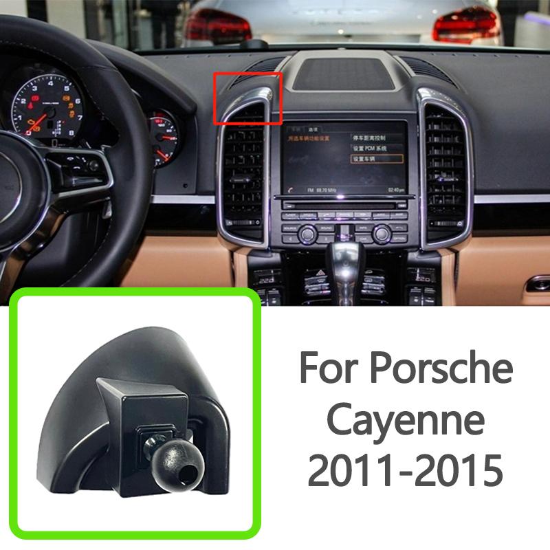 Special Car Mobile Phone Holder Bracket Base Air Outlet Bracket Base For Porsche Cayenne Macan Paramera 911 718