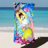 Cartoon SpongeBob SquarePants beach towels, quick-drying and soft, unisex. Can be used as children's beach blankets