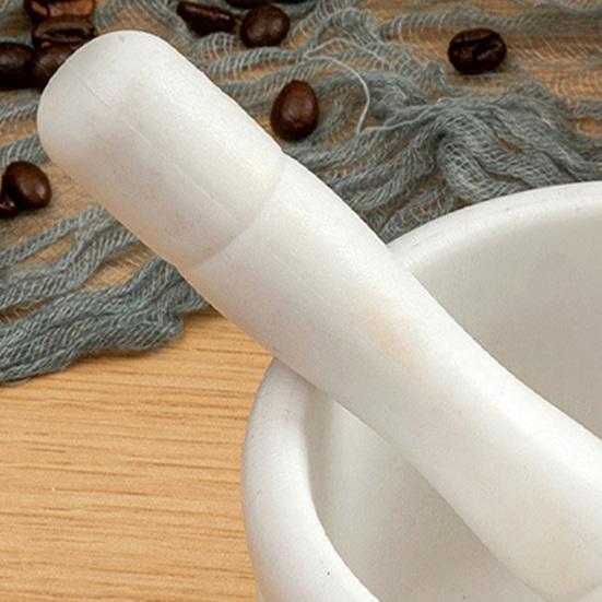 Manual Plastic Mortar And Pestle Set Garlic Herb Spice Grinder Crusher Bowl Kitchen Smashing Tool for Guacamole Seasonings Paste Ginger