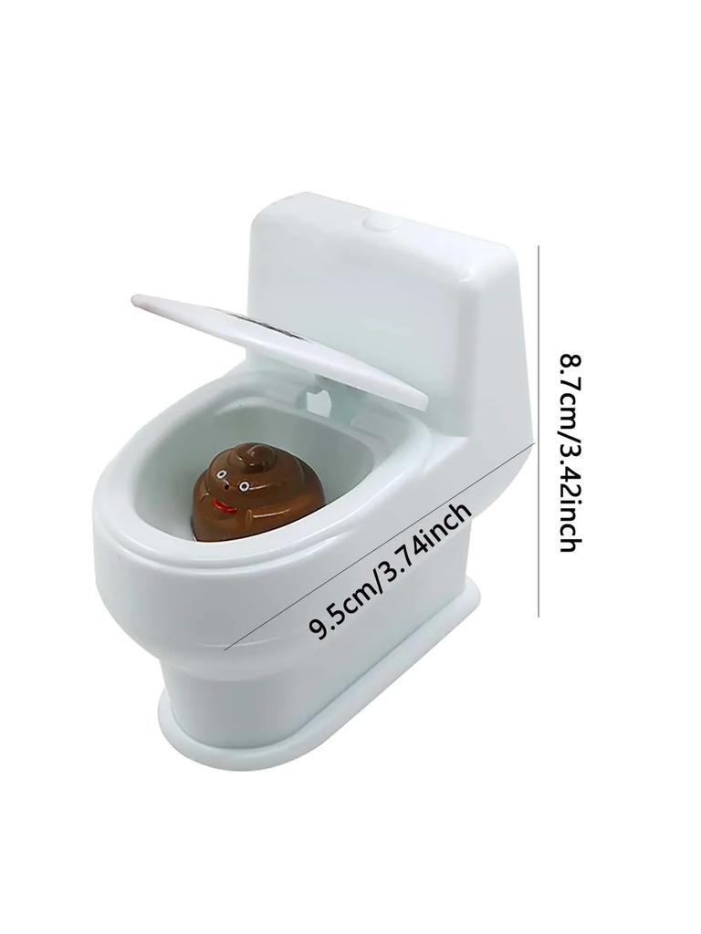 1pc/2pcs-Novel And Funny Puppy Spray Prank Toy Mini Joke Toy Sprinkler Toilet Spray Gun Simulation Toilet Toy