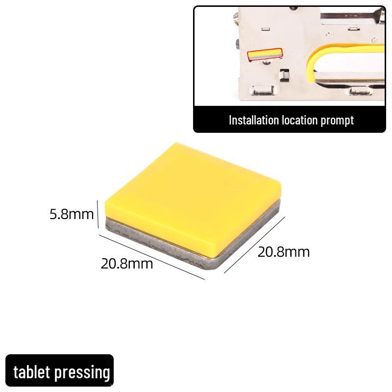 Martin 1008F Manual Brad Nailer with U-Nails for Canvas Stretching & Door Nails