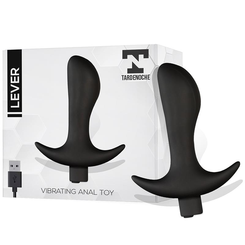 Vibrating USB Silicone Anal Lever Plug