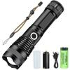 High Power LED Flashlight Rechargeable Tactical Flashlight Long-range Shooting Outdoor Waterproof Camping Night Fishing Light