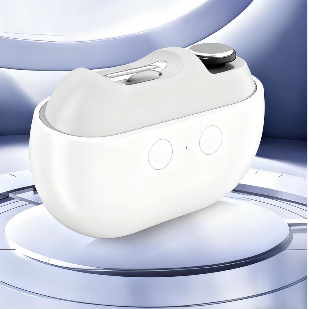 Automatic Manicure Nail Trimmer 2 In 1 Electric Nail Polisher Type-C Charging Safety Nail Clipper for Adult Senior