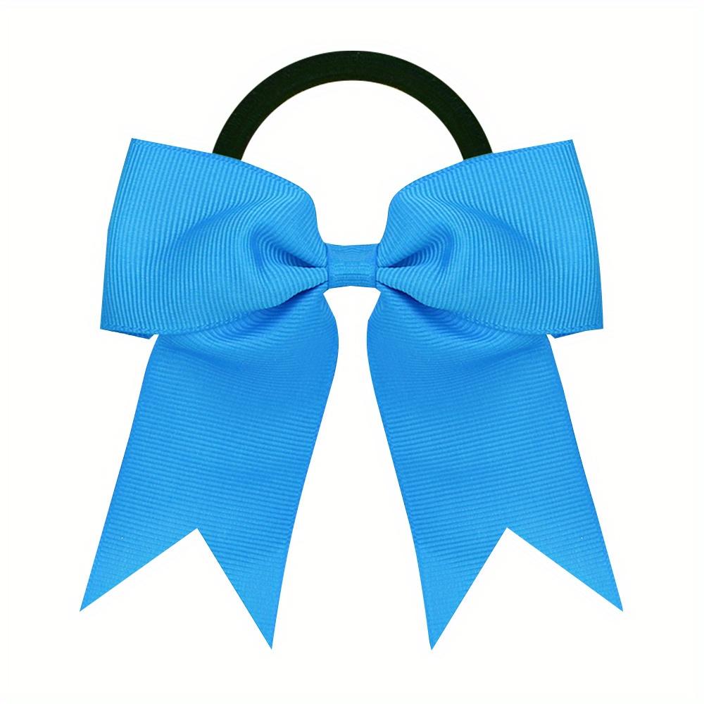 Vibrant Solid Color Hair Bows - Elastic Hair Ties for Women - Hair Accessories with Rope Design, Easy to Use, and Comfortable Wear