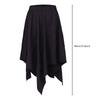 Punk Lace Skirt for Asymmetrical Free Halloween Mysterious Atmosphere [Afindern] Women, Hem, Lolita, Gothic, Size, Costume,