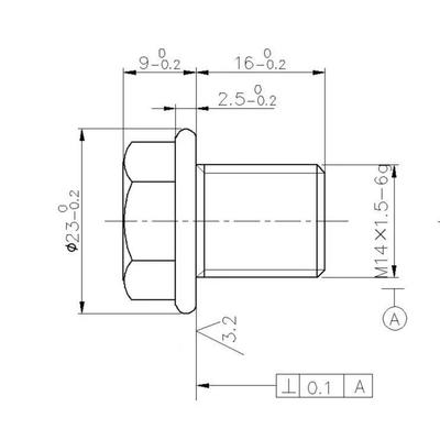 Magnetic M14x1.5 Oil Drain Bolt for Honda, Volkswagen, Kia, Hyundai