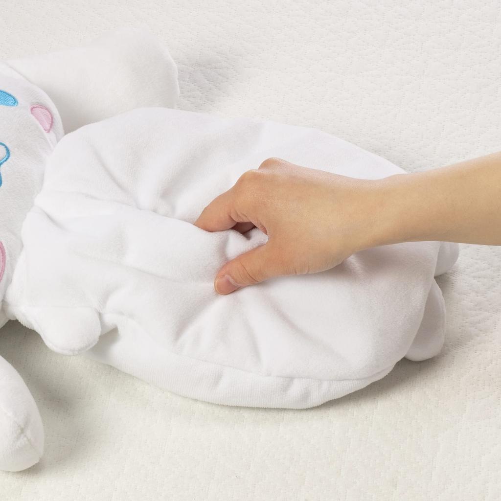 MORIPiLO Morishita Tissue Case Hanging Wall Hanging for Car Cinnamoroll Cinnamon White 45cm Fluffy Material Stuffed Toy Cover Character Goods Sanrio