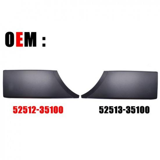 Pair For 2007-2012 2013 2014 Toyota FJ Cruiser Front Bumper Filler Trim Panel