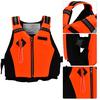 Kayak Natación Adulto   Chaqueta de Flotabilidad Chaleco Salvavidas Correa Reflectante con Silbato (naranja)
