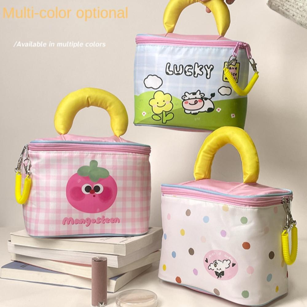 Waterproof House Shaped Cosmetic Pouch Cartoon Handbag Portable Skincare Storage Bag  Travel