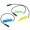 18650 Dummy Cell Battery Housing 0V Adapter Tube 5.5x2.1mm/5.5x2.5mm Port for Battery Capacity Testing