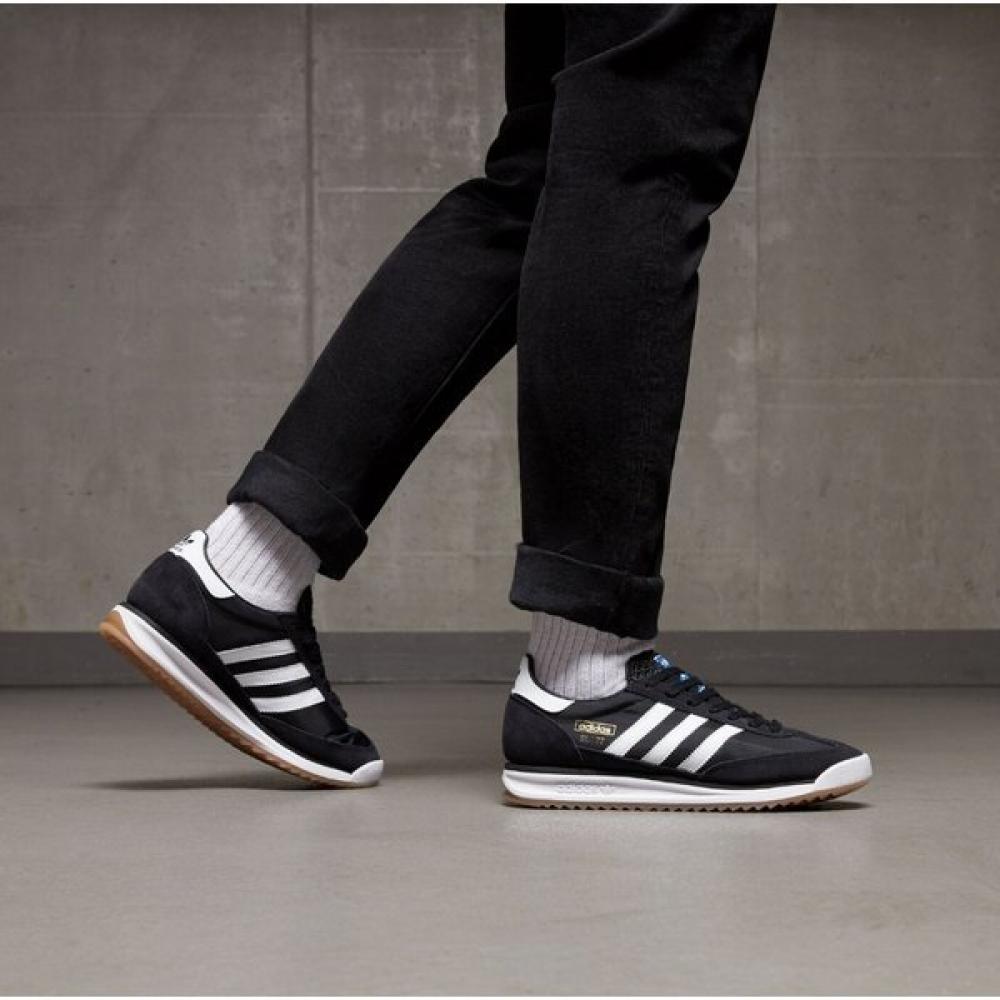 Unisex Sl 72 Rs Black Ji1282 Adidas Original Casual sneakeRs...