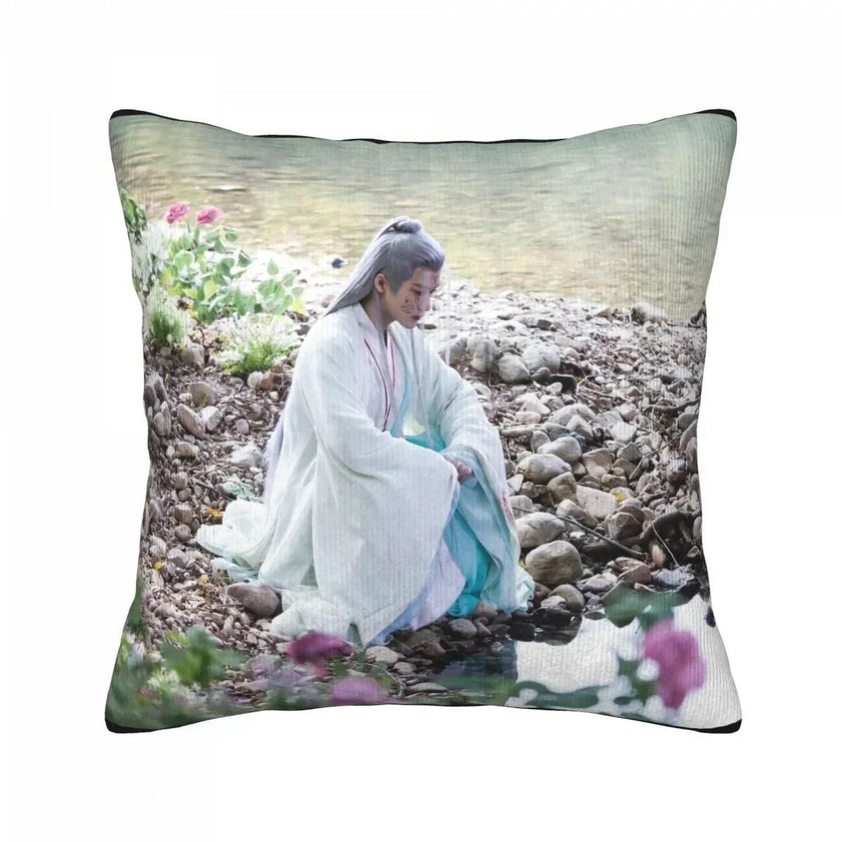 

Плакат Tan Jianci с двухсторонним принтом, наволочка для подушки TV Lost You Forever Xiang Liu Fang Fengbei Photos Home Car Decor, наволочка для подушки 45x45cm