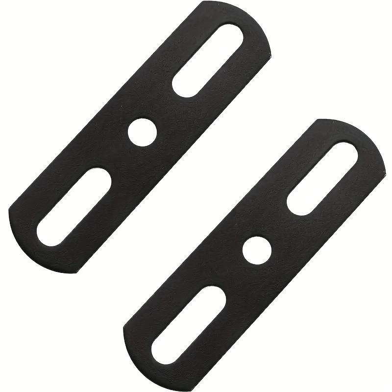 3pcs Flat Support Bracket Repair Joint Board Bed Frame Fixing Connector Straight Bracket for Home Improvement