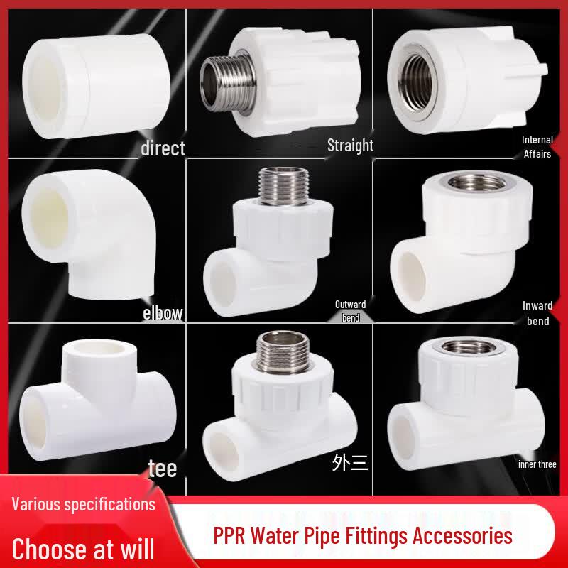 PPR Water Pipe Hot Melt Reducing Tee Connector
