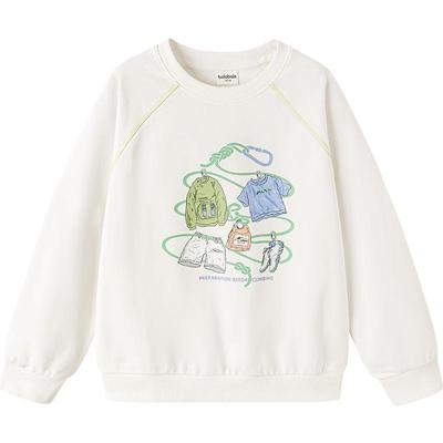 Balabala Kids Unisex Long Sleeve Printed Sweatshirt